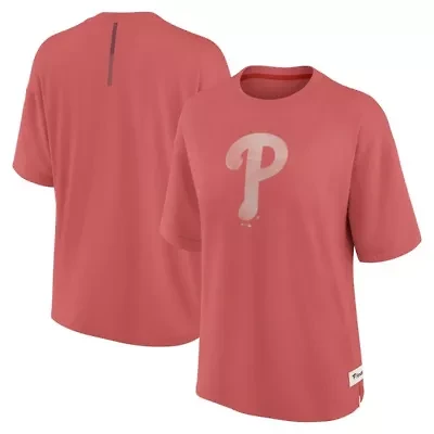 MLB Fanatics Philadelphia Phillies Oversized Elements Raw Edge Future Ground T-Shirt