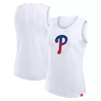MLB Fanatics Philadelphia Phillies Activate Slub Tank Top