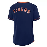 MLB Fanatics Detroit Tigers Cooperstown Collection League Diva V-Neck T-Shirt