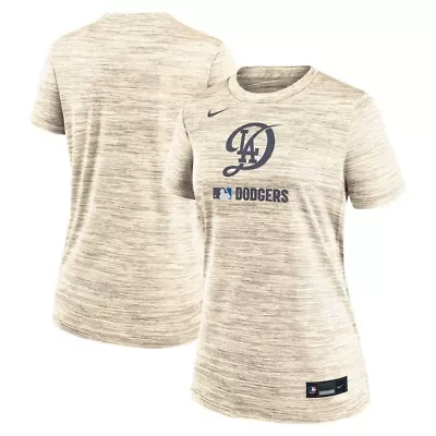 MLB Nike Los Angeles Dodgers Authentic Collection City Connect Velocity Dri-FIT T-Shirt