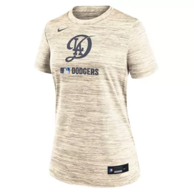 MLB Nike Los Angeles Dodgers Authentic Collection City Connect Velocity Dri-FIT T-Shirt