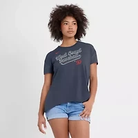 MLB Nike Los Angeles Dodgers 2025 City Connect Flowy Fashion Tri-Blend Dri-FIT T-Shirt