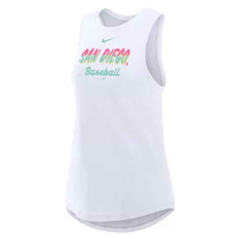 MLB Nike San Diego Padres City Connect Tricode High Neck Dri-FIT Tank Top