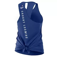 MLB Nike Los Angeles Dodgers Crisscross Dri-FIT Tank Top