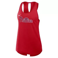 MLB Nike Philadelphia Phillies Crisscross Dri-FIT Tank Top