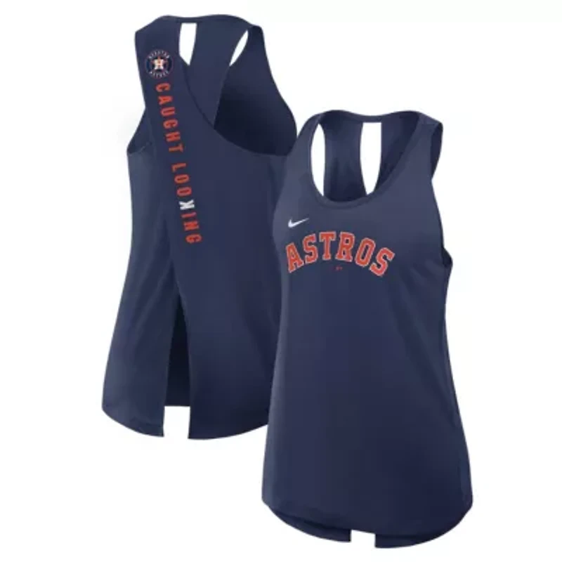 MLB Nike Houston Astros Crisscross Dri-FIT Tank Top