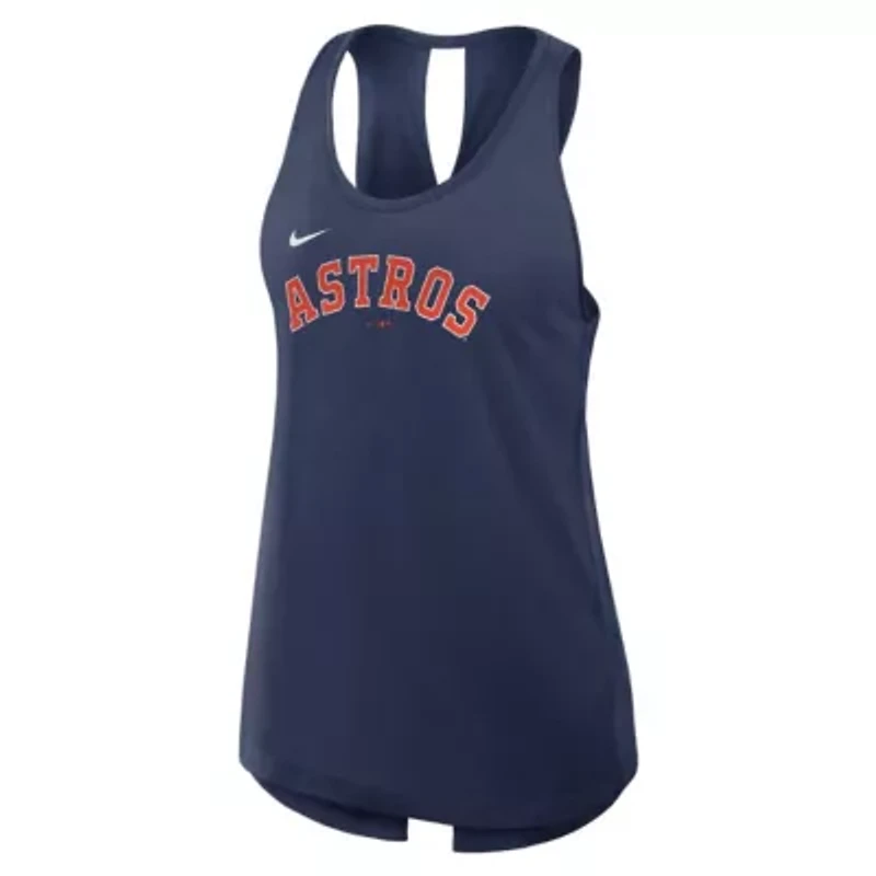 MLB Nike Houston Astros Crisscross Dri-FIT Tank Top