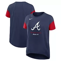 MLB Nike Atlanta Braves Flowy Fashion Tri-Blend Dri-FIT T-Shirt