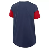 MLB Nike Atlanta Braves Flowy Fashion Tri-Blend Dri-FIT T-Shirt