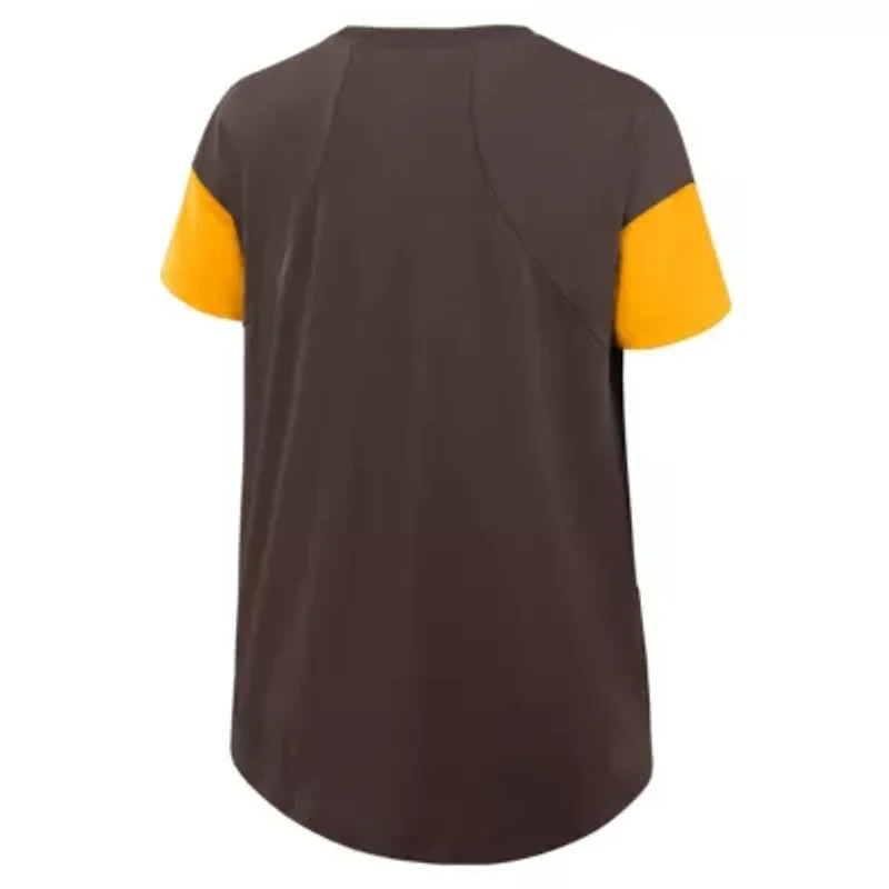 MLB Nike San Diego Padres Flowy Fashion Tri-Blend Dri-FIT T-Shirt