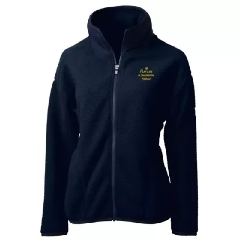 NCAA Notre Dame Fighting Irish Play Like A Today Cascade Eco Sherpa Fleece Full-Zip Jacket