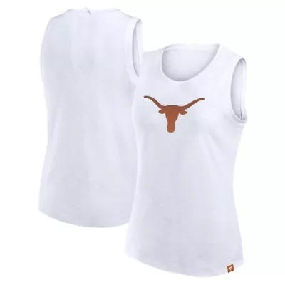 NCAA Fanatics Texas Longhorns Activate Slub Tank Top