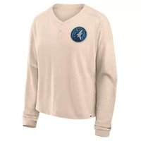 NBA Fanatics Minnesota Timberwolves Boxed Out Drop Fashion Long Sleeve T-Shirt