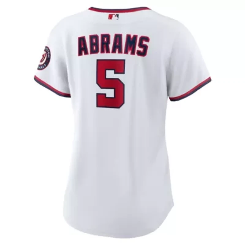MLB Nike CJ Abrams Washington Nationals Home Replica Player Jersey