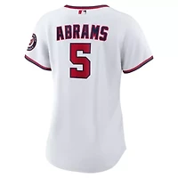 MLB Nike CJ Abrams Washington Nationals Home Replica Player Jersey