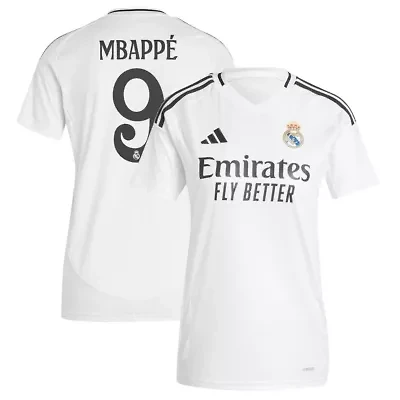International Clubs Kylian Mbappé Real Madrid 2024/25 Home Replica Player Jersey