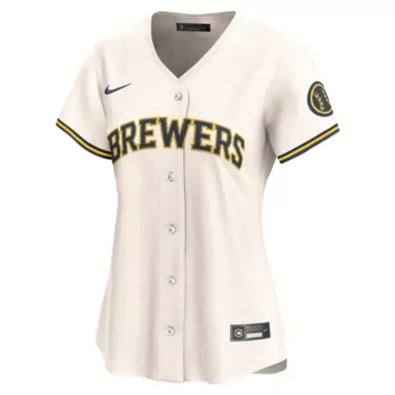 MLB Nike Milwaukee Brewers Home Limited Jersey