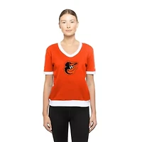 MLB Baltimore Orioles Game Day Rhinestone V-Neck T-Shirt