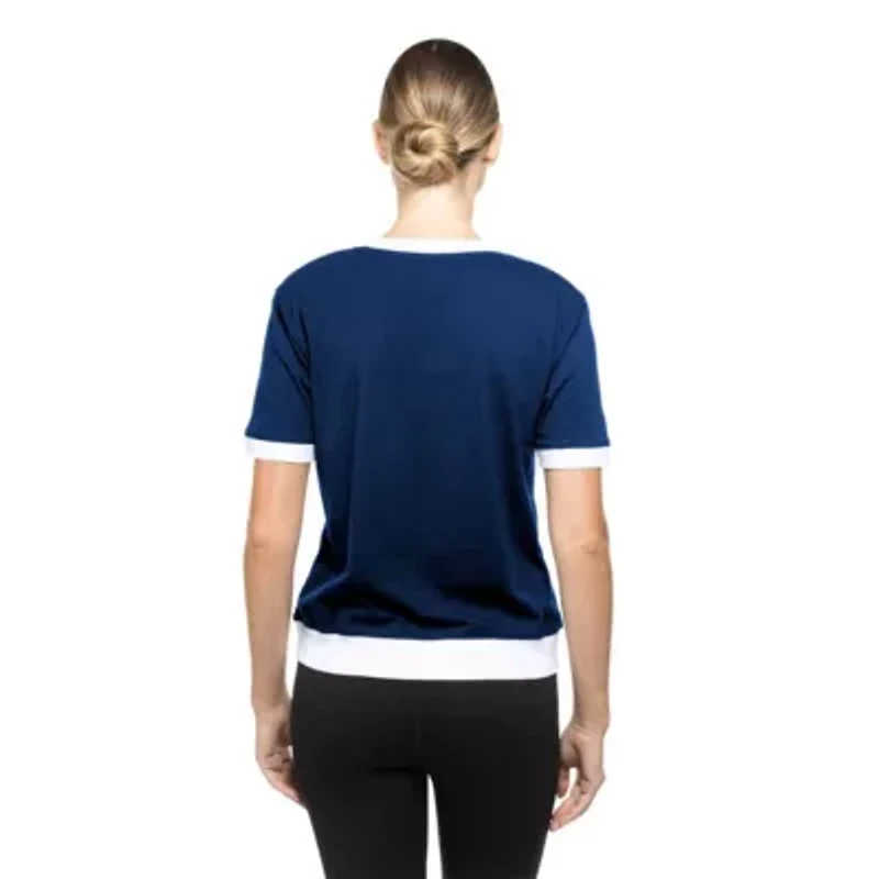 MLB Milwaukee Brewers Game Day Rhinestone V-Neck T-Shirt