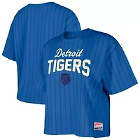 MLB Detroit Tigers City Connect Multiplier Pinstripe Cropped T-Shirt