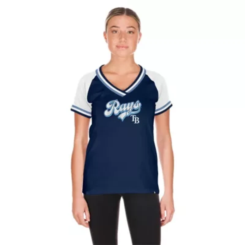 MLB Tampa Bay Rays Gameday Raglan V-Neck T-Shirt