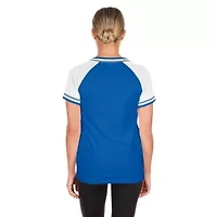 MLB Kansas City Royals Gameday Raglan V-Neck T-Shirt