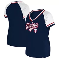 MLB Minnesota Twins Gameday Raglan V-Neck T-Shirt