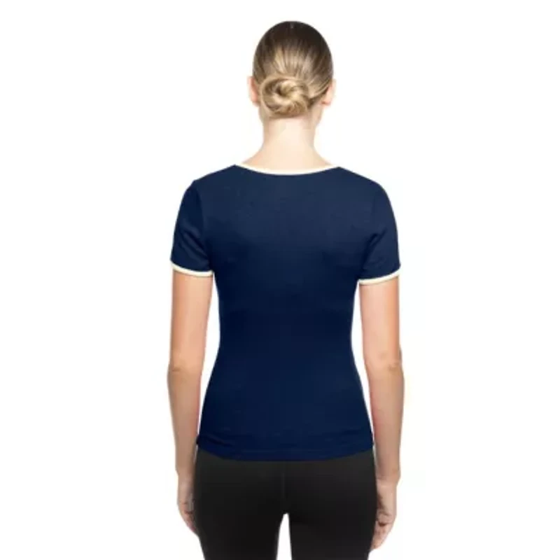 MLB Milwaukee Brewers Throwback Lace Up T-Shirt