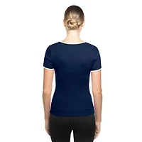 MLB Milwaukee Brewers Throwback Lace Up T-Shirt