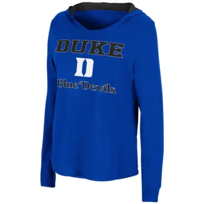 Duke Blue Devils NCAA Catalina Hoodie Long Sleeve T-Shirt
