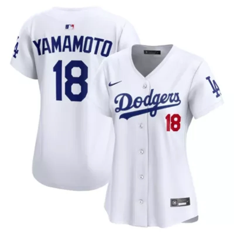 MLB Nike Dri-FIT Yoshinobu Yamamoto Los Angeles Dodgers Home Limited Jersey