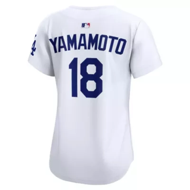 MLB Nike Dri-FIT Yoshinobu Yamamoto Los Angeles Dodgers Home Limited Jersey