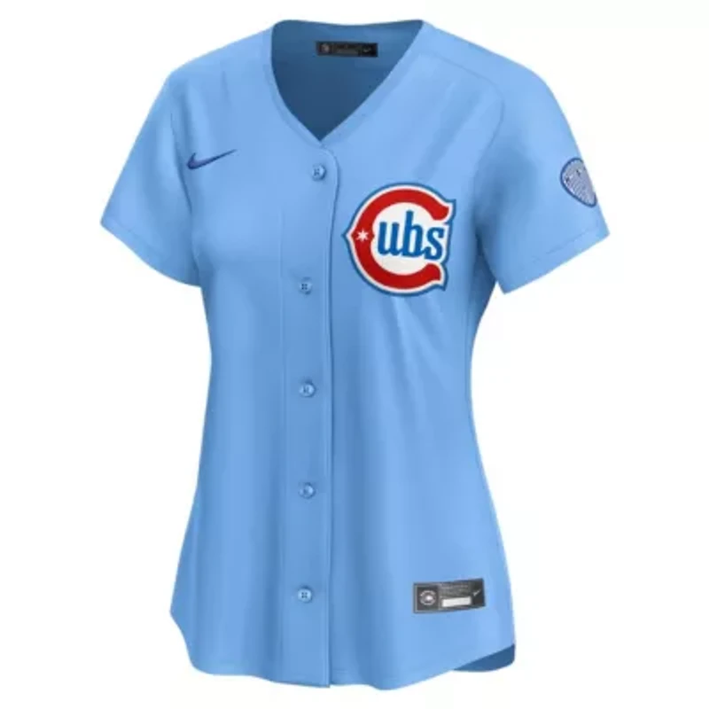 MLB Nike Light Chicago Cubs Alternate Limited Jersey