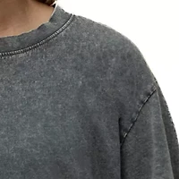 Morehouse Maroon Tigers NCAA Grey Oversized Snow Wash T-Shirt