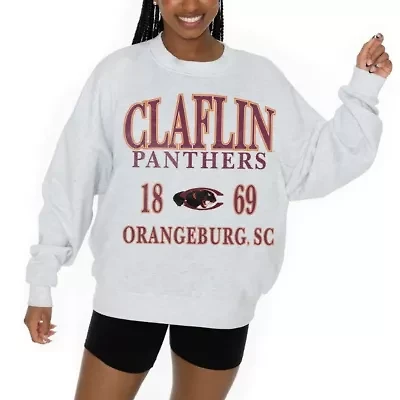 NCAA Claflin Panthers Premium Fleece Pullover Sweatshirt