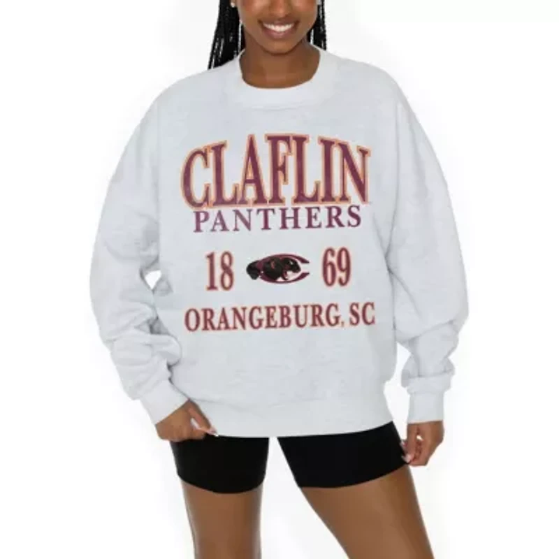 NCAA Claflin Panthers Premium Fleece Pullover Sweatshirt
