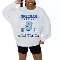 Spelman College Jaguars NCAA Premium Fleece Pullover Sweatshirt