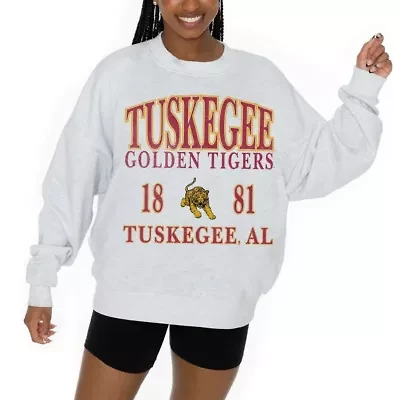 NCAA Tuskegee Golden Tigers Premium Fleece Pullover Sweatshirt