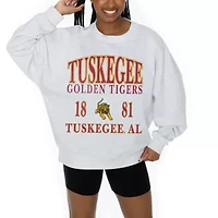 NCAA Tuskegee Golden Tigers Premium Fleece Pullover Sweatshirt