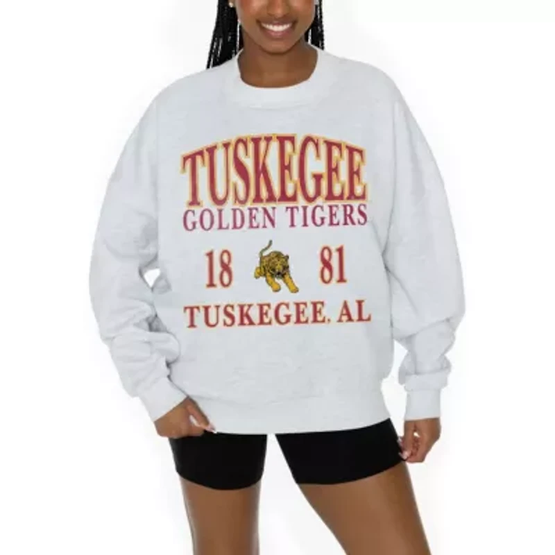 NCAA Tuskegee Golden Tigers Premium Fleece Pullover Sweatshirt