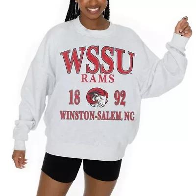 NCAA Winston-Salem State Rams Premium Fleece Pullover Sweatshirt