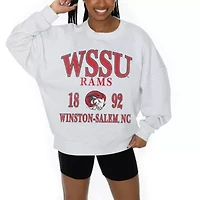 NCAA Winston-Salem State Rams Premium Fleece Pullover Sweatshirt