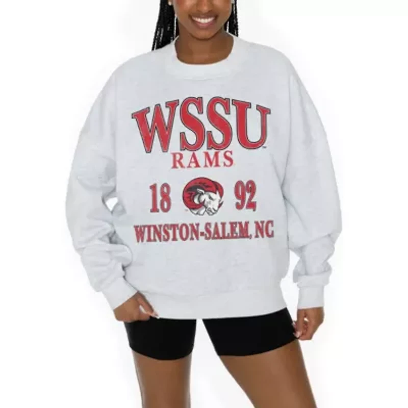 NCAA Winston-Salem State Rams Premium Fleece Pullover Sweatshirt