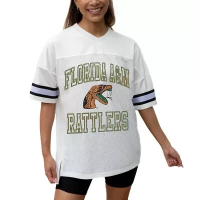 NCAA Florida A&M Rattlers Iconic Oversized Fashion Jersey