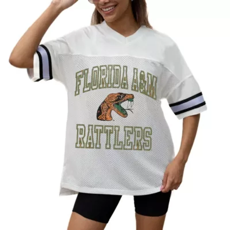 NCAA Florida A&M Rattlers Iconic Oversized Fashion Jersey
