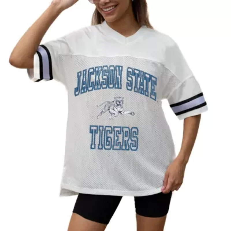 NCAA Jackson State Tigers Iconic Oversized Fashion Jersey
