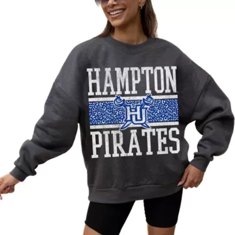 NCAA Hampton Pirates Premium Fleece Pullover Sweatshirt