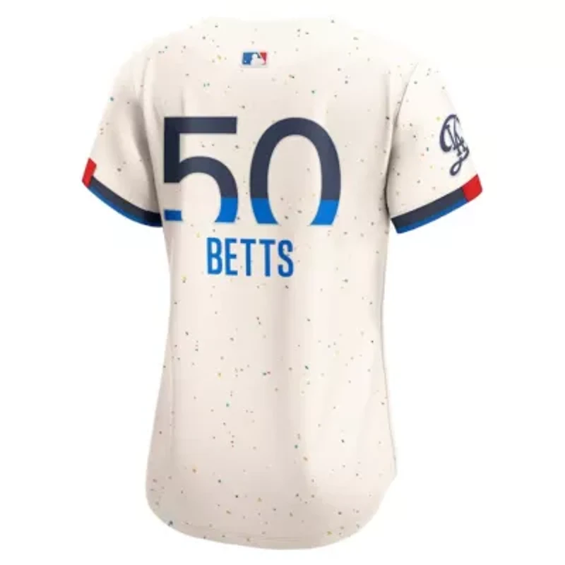 MLB Nike Mookie Betts Los Angeles Dodgers City Connect Limited Jersey