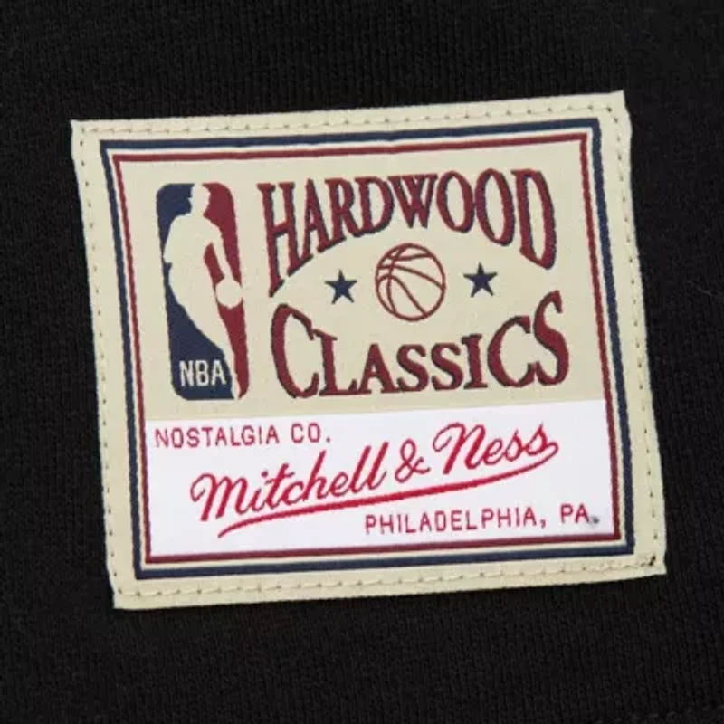 NBA Philadelphia 76ers Hardwood Classics Cropped Pullover Hoodie