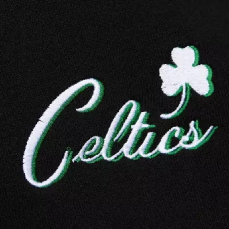NBA Boston Celtics Hardwood Classics Cropped Pullover Hoodie